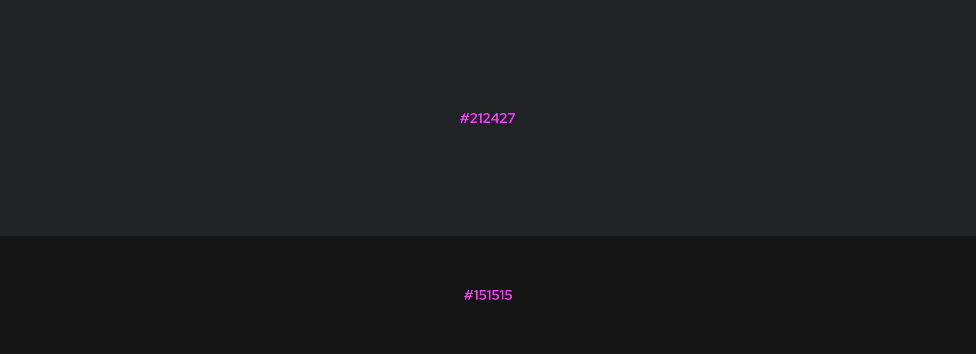 Footer component styling - color